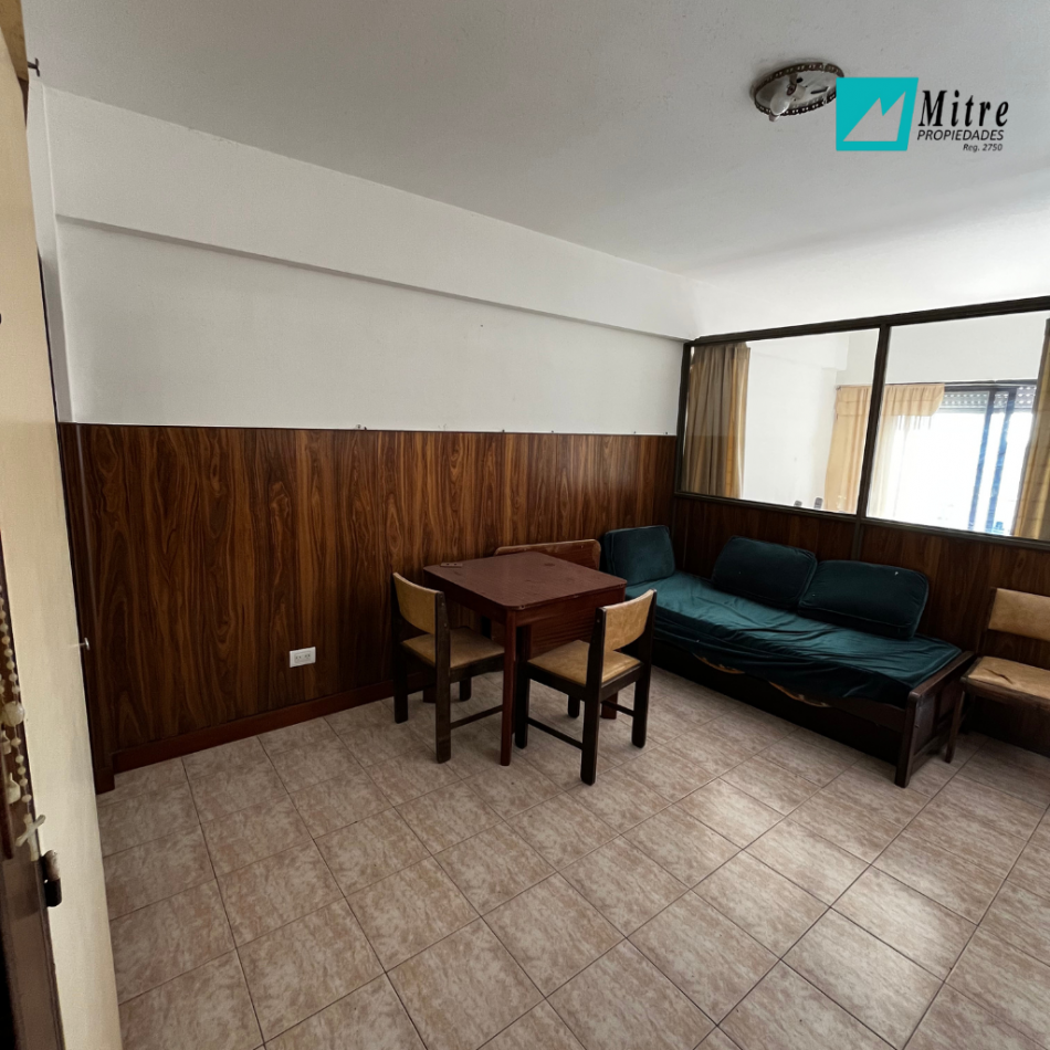 ALQUILER 1 AMBIENTE EXTERNO CON BALCON VEREDA DE SOL 